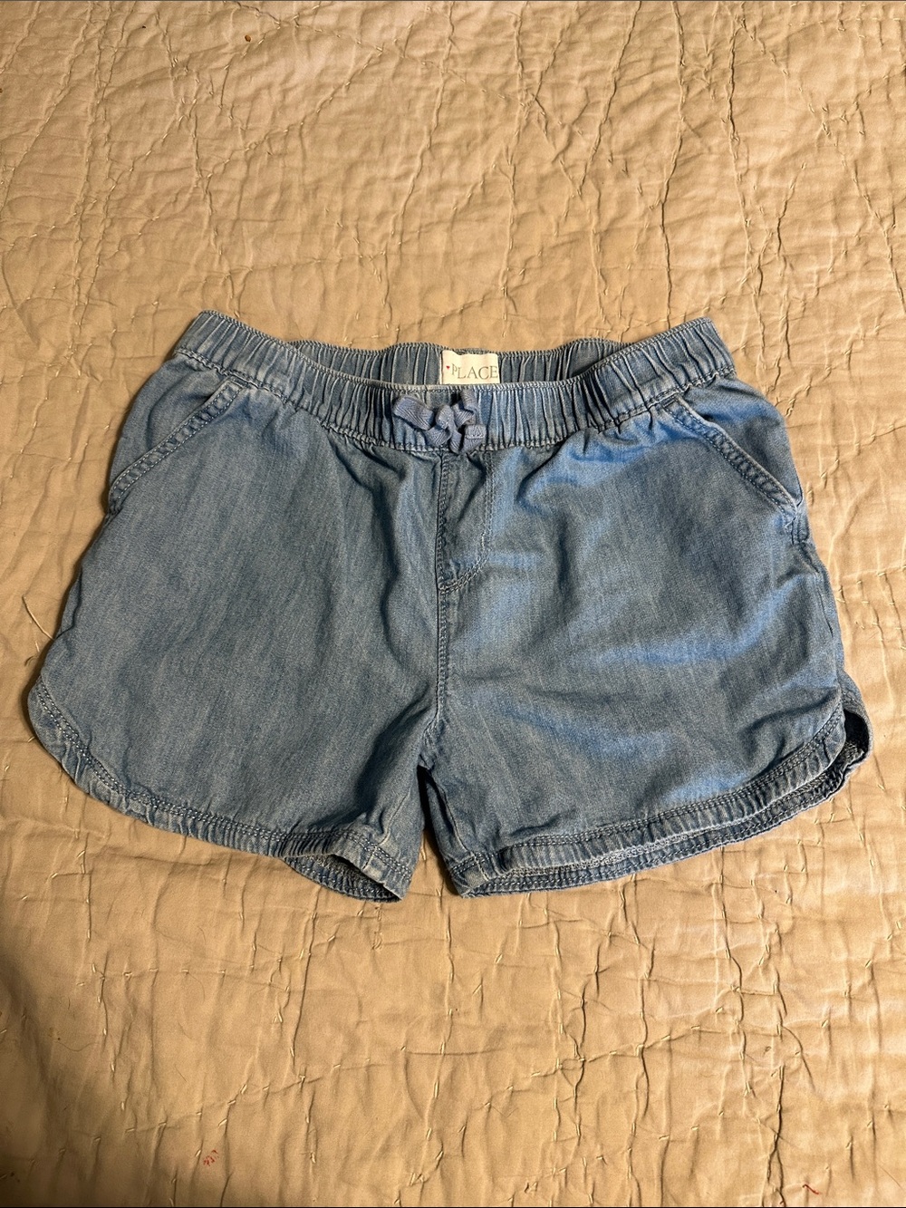 Children’s place light denim shorts 10